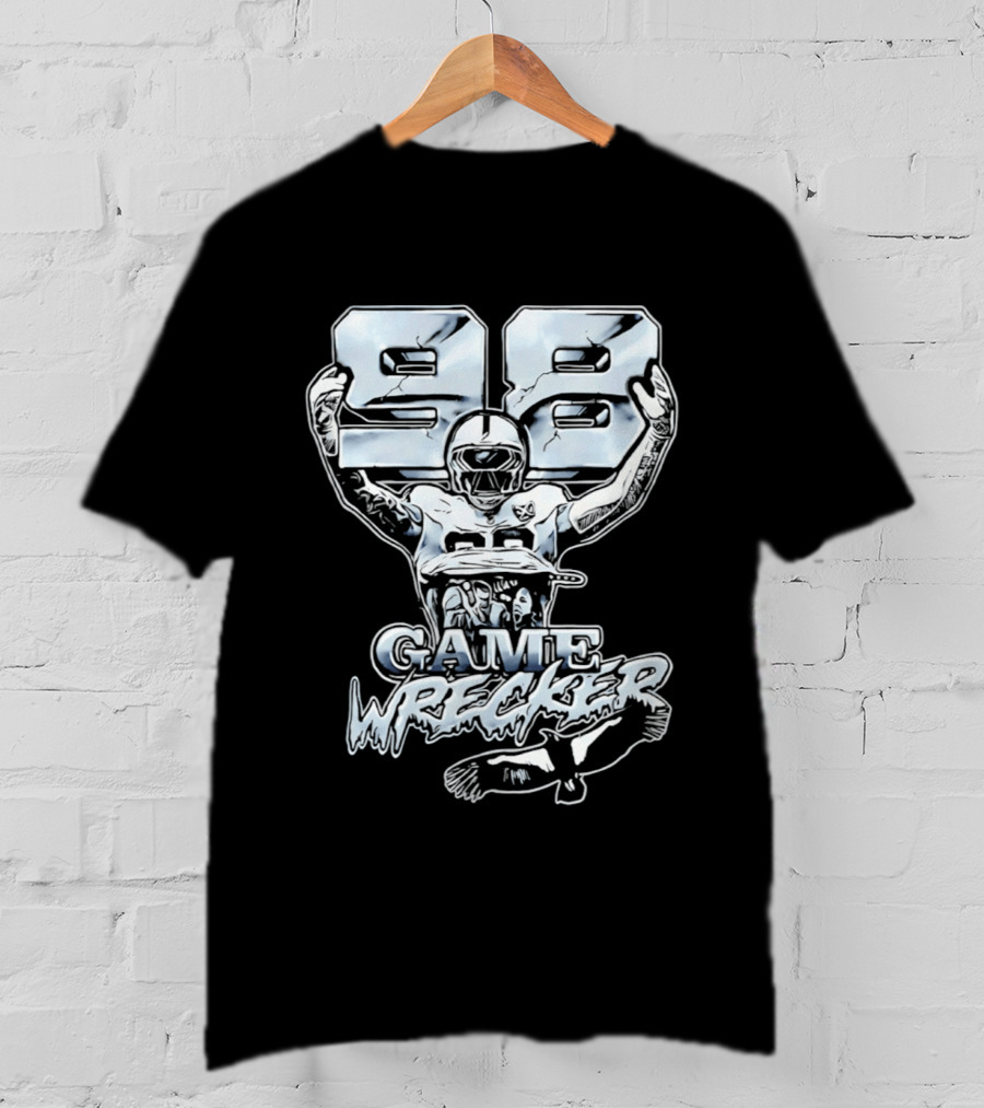 Maxx Crosby 98 Game Wrecker Las Vegas Raiders T-Shirt