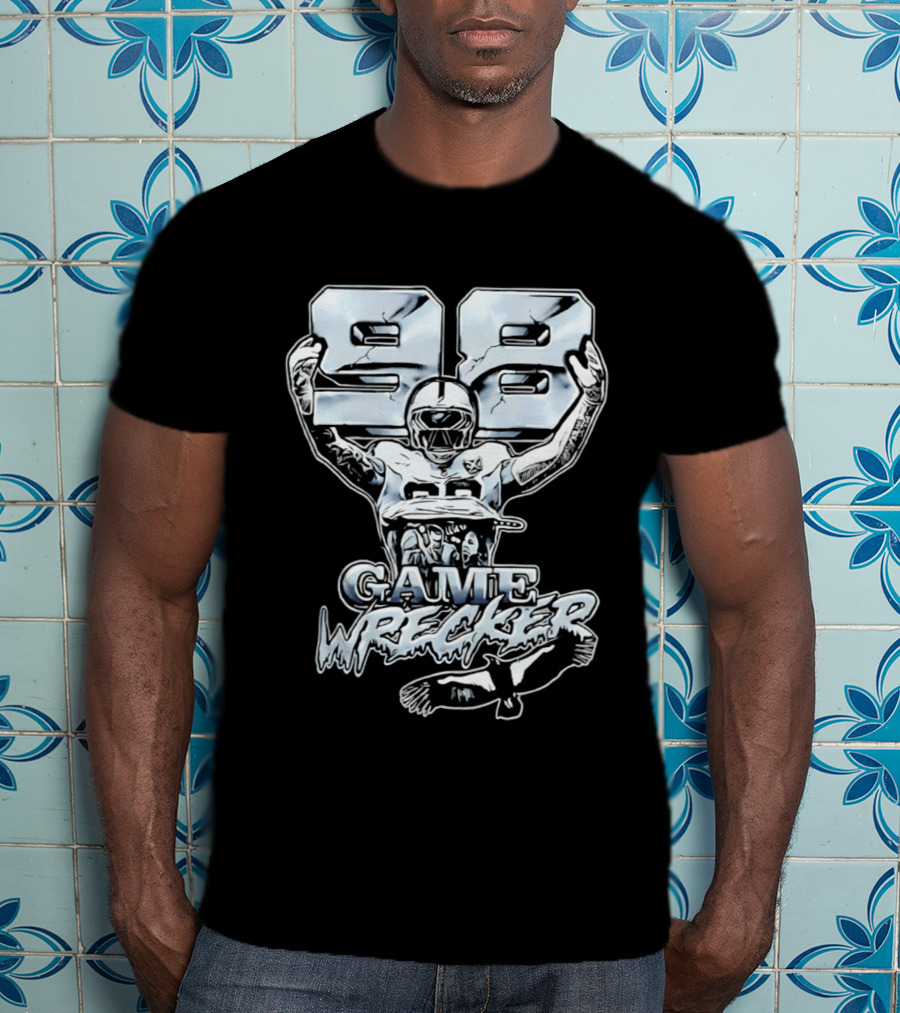 Maxx Crosby 98 Game Wrecker Las Vegas Raiders T-Shirt