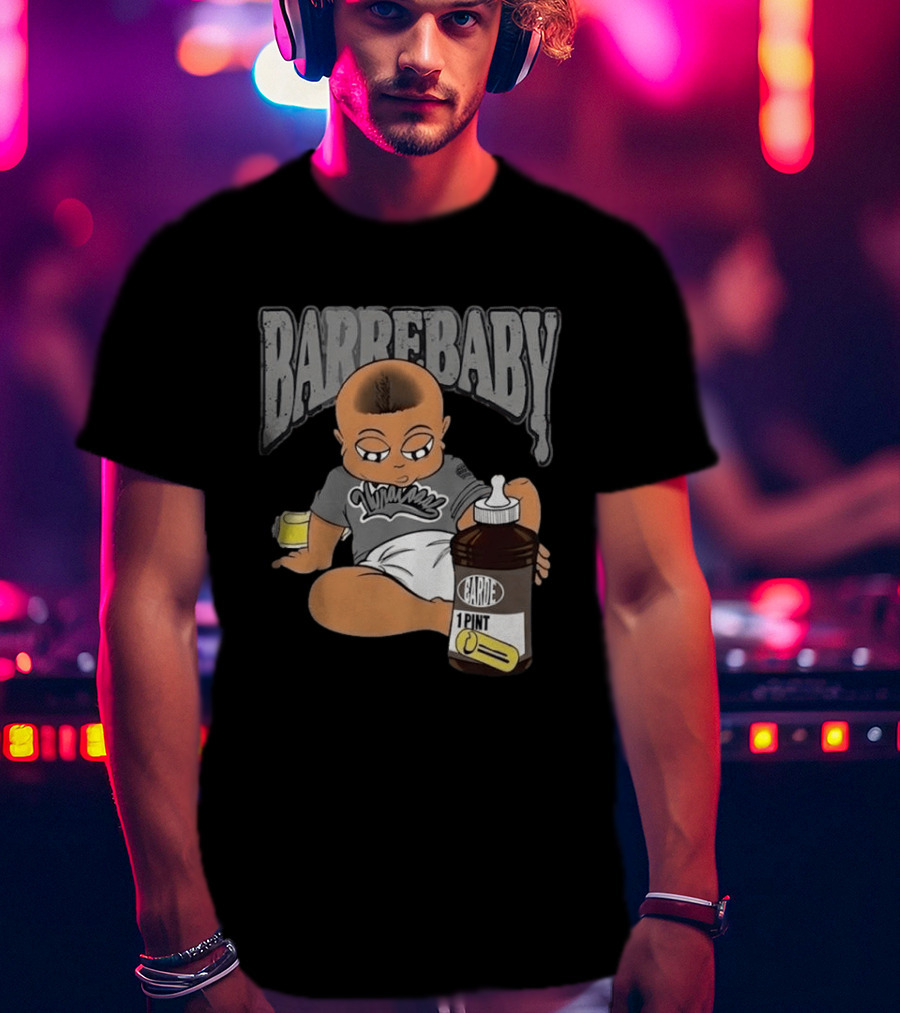 Barrebaby Lil Wayne Syrup 1 Pint Vintage Baby Cartoon T-Shirt