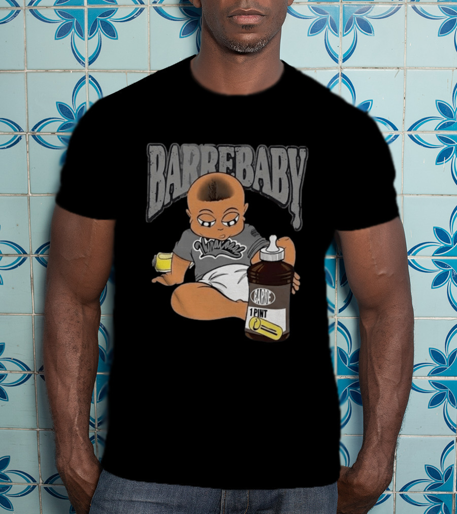 Barrebaby Lil Wayne Syrup 1 Pint Vintage Baby Cartoon T-Shirt