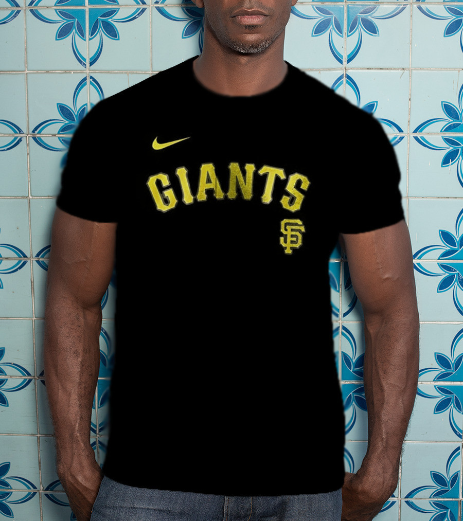 San Francisco Giants Nike Pokémon Collaboration Gotta Catch 'Em All A Journey Begins T-Shirt