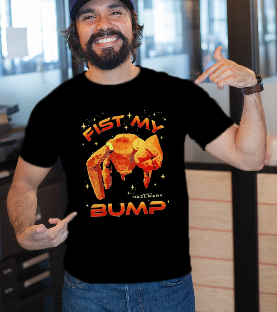 Fist My Bump Project Hail Mary Rocky Robot T-Shirt
