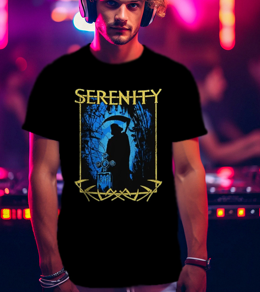 Serenity Grave Robber Reaper RIP Warren Lotas T-Shirt