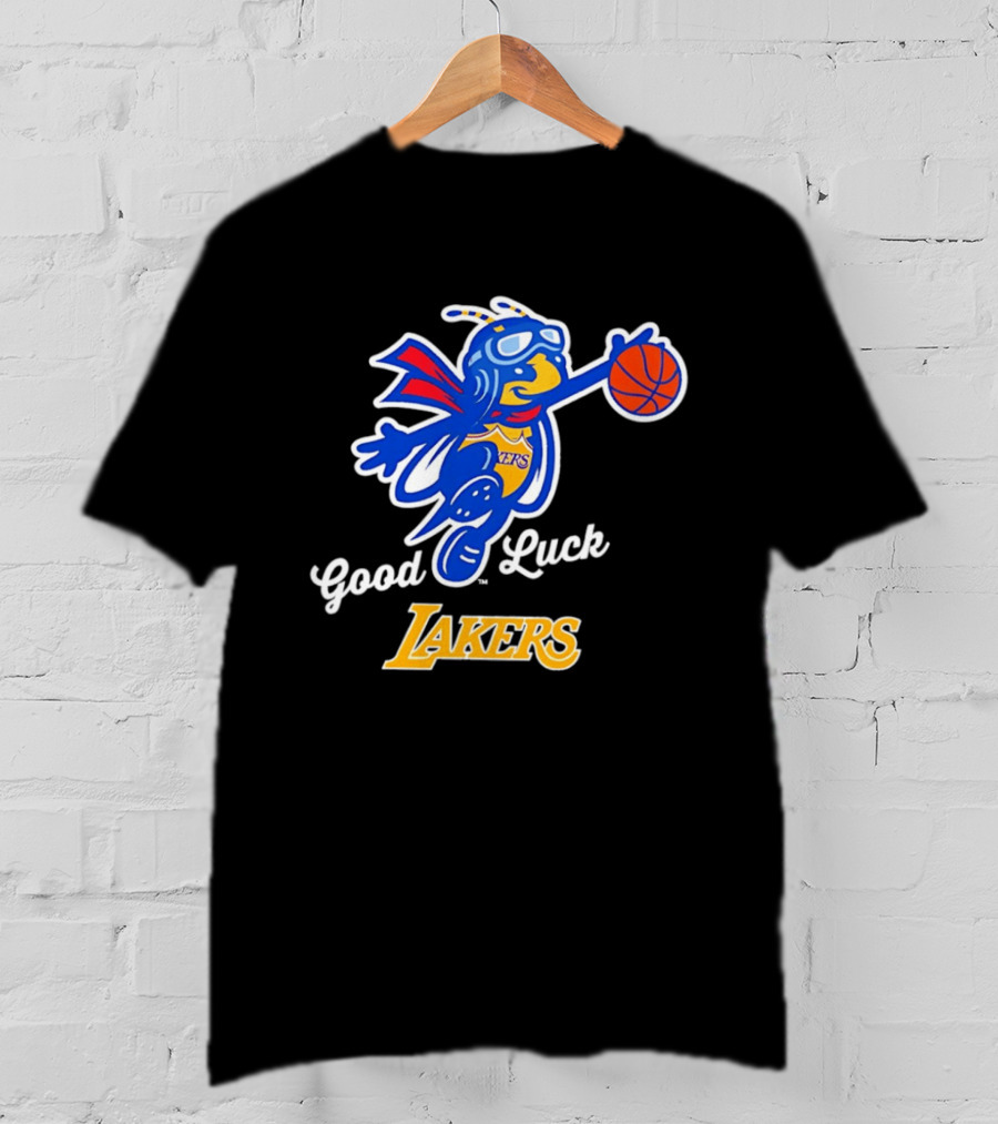 Good Luck Lakers Bee Basketball Team Spirit T-Shirt