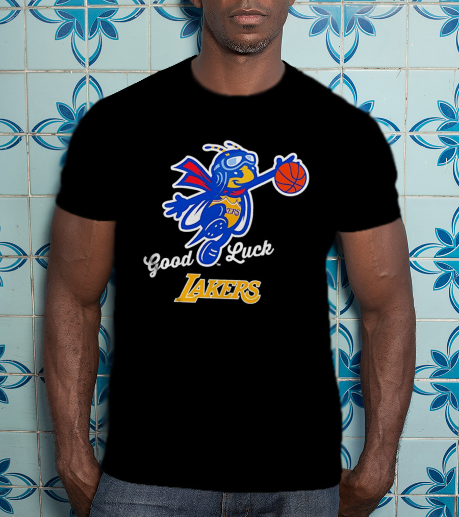 Good Luck Lakers Bee Basketball Team Spirit T-Shirt