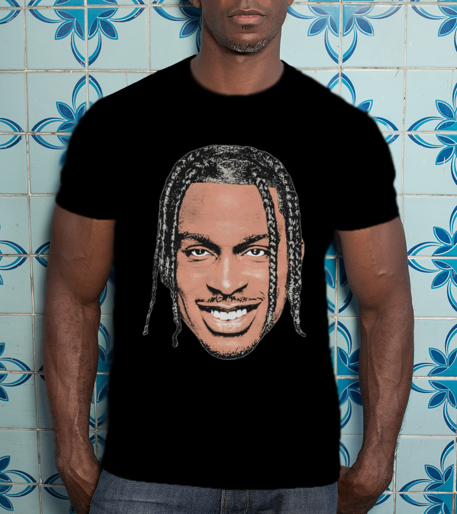Shai Gilgeous Alexander Big Head Bootleg Style Basketball T-Shirt