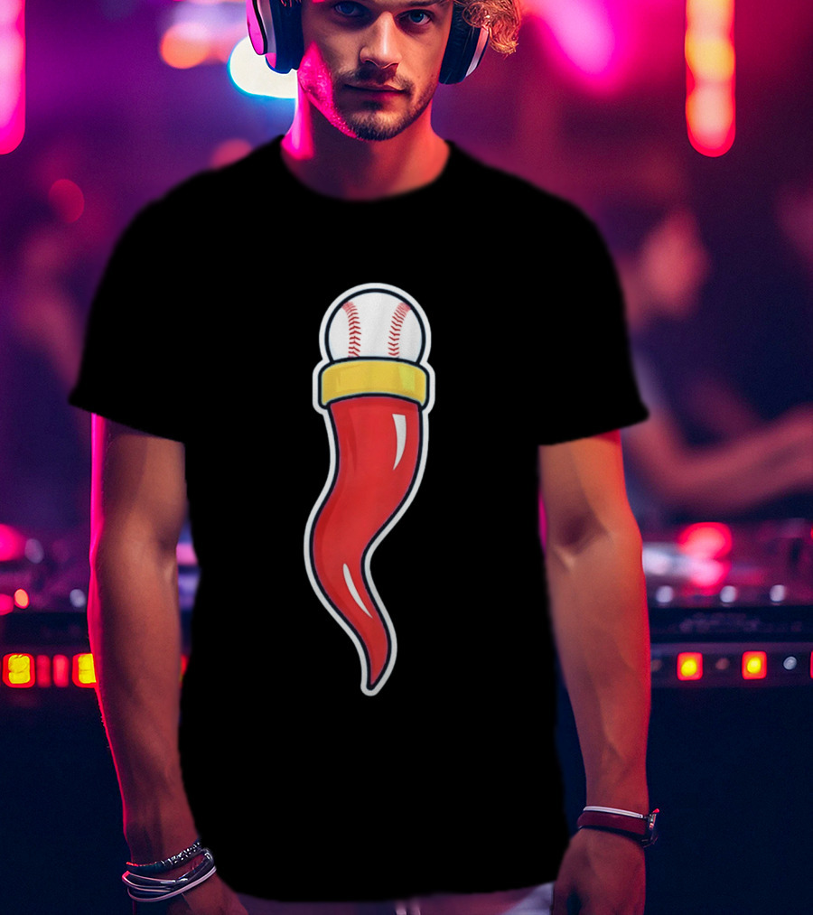Gabrielle Raucci New York Mets Baseball Chili Pepper T-Shirt