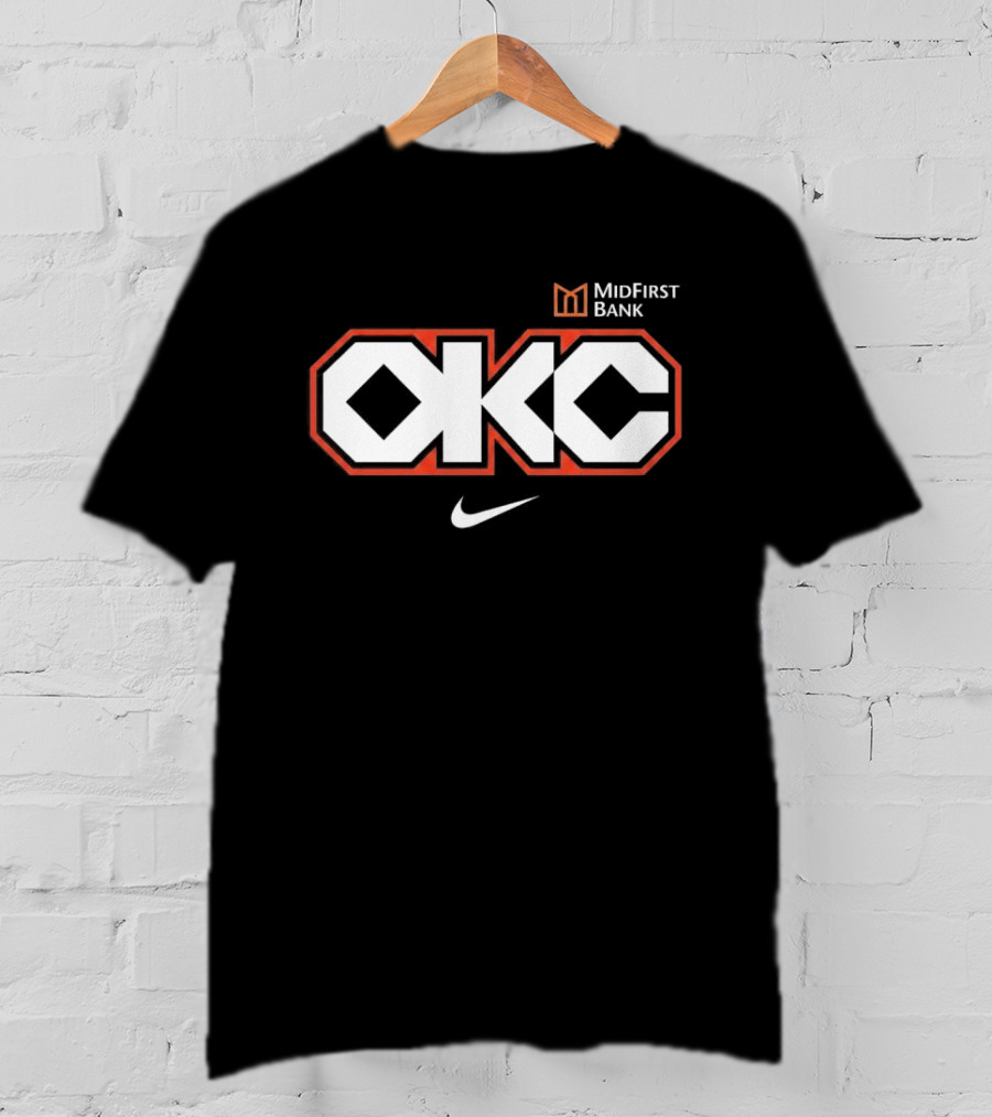 OKC Thunder Shai Gilgeous Alexander Nike MidFirst Bank Collaboration T-Shirt