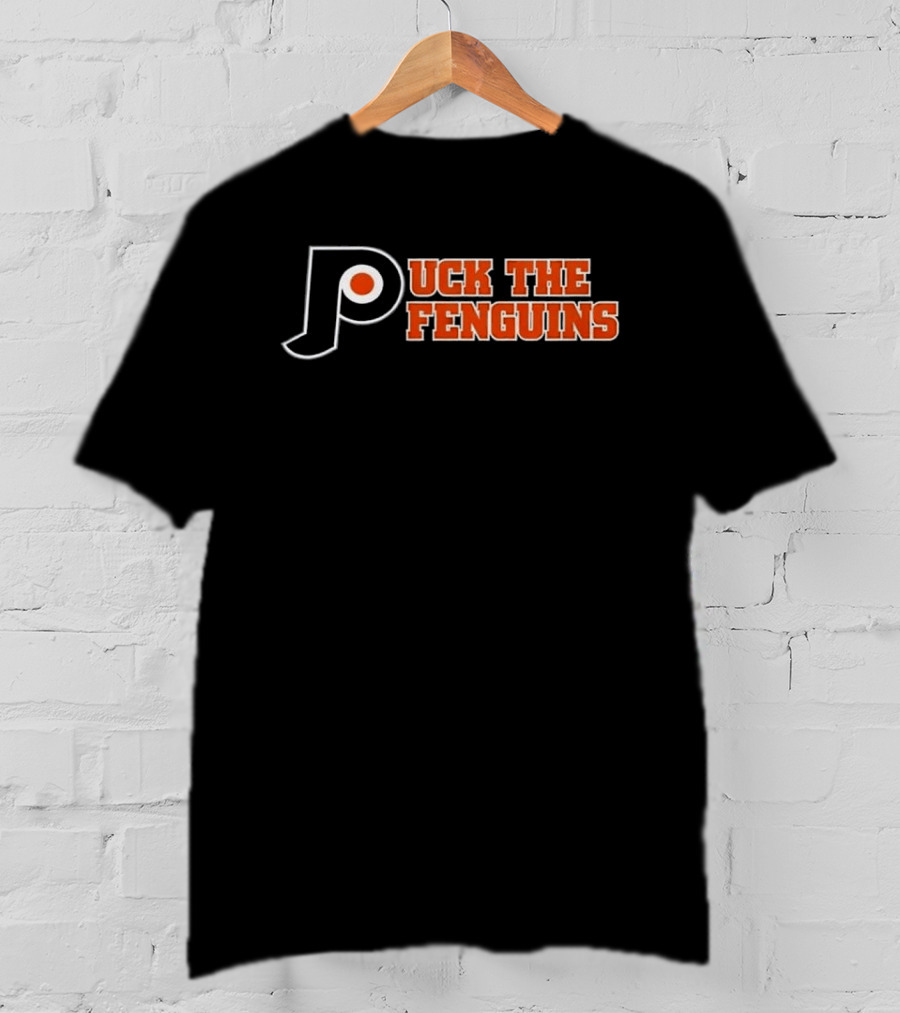 Philadelphia Flyers Puck The Fenguins T-Shirt