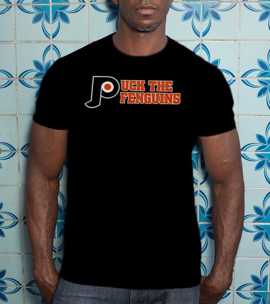 Philadelphia Flyers Puck The Fenguins T-Shirt