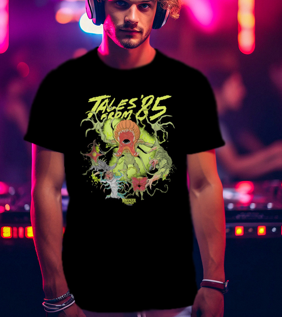 Tales From '85 Creature Monster Scene T-Shirt