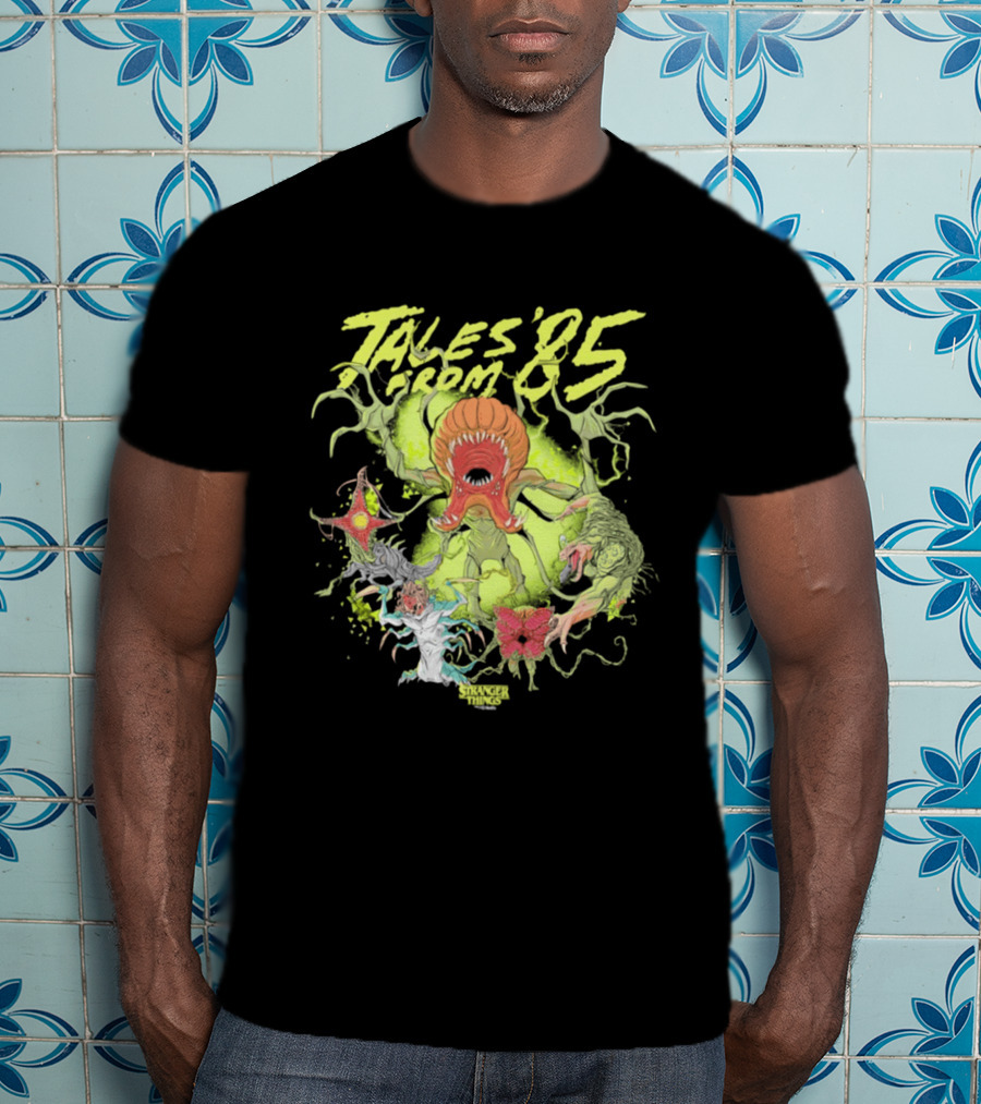 Tales From '85 Creature Monster Scene T-Shirt