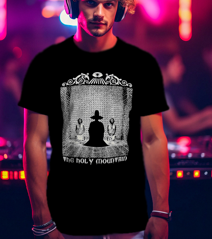 The Holy Mountain Mystical Silhouette With Eye T-Shirt