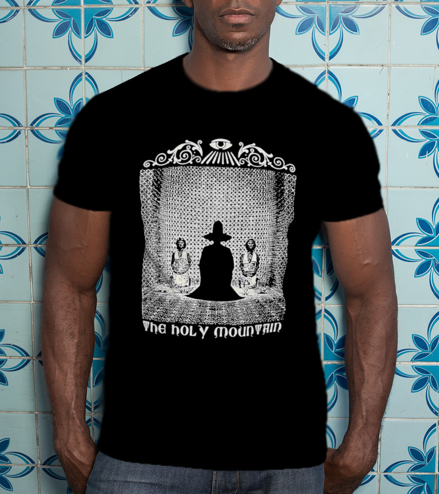 The Holy Mountain Mystical Silhouette With Eye T-Shirt