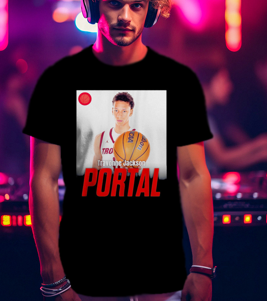 Travonne Jackson Portal NCAA Basketball T-Shirt