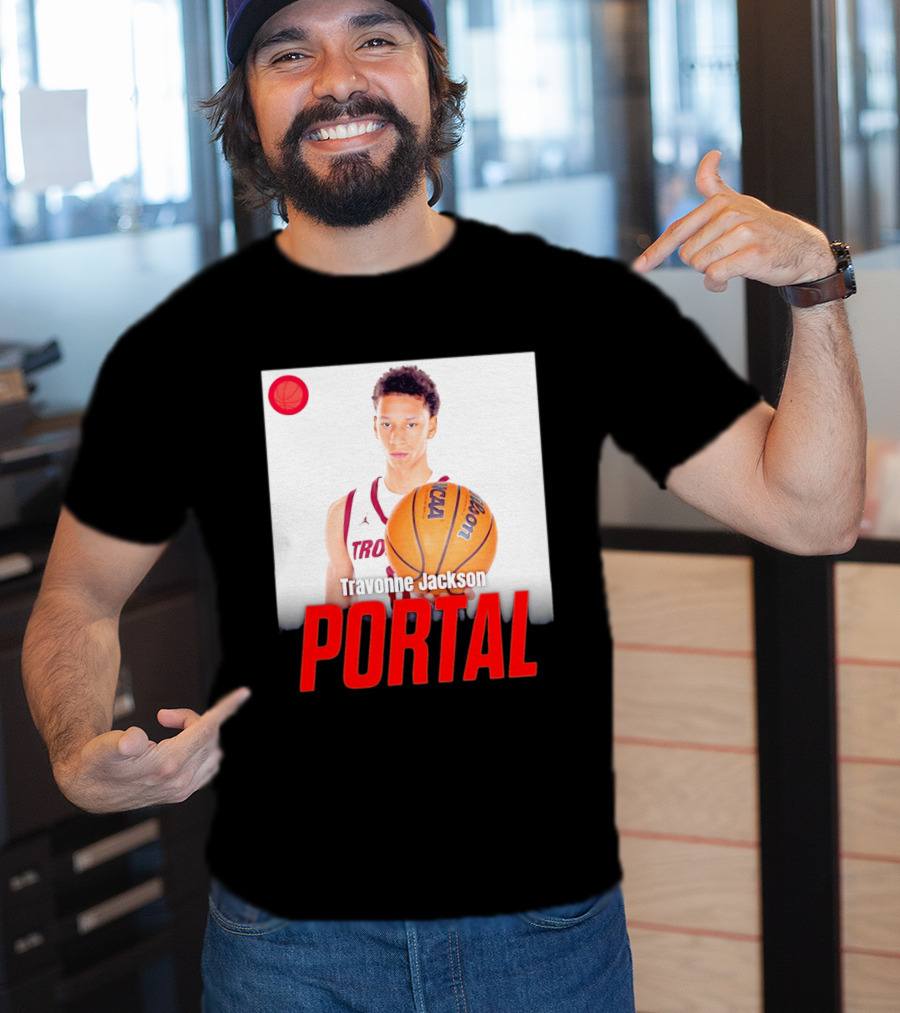 Travonne Jackson Portal NCAA Basketball T-Shirt