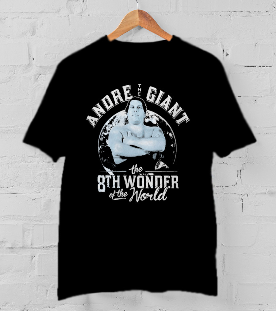Andre The Giant The 8th Wonder Of The World WrestleMania WWE Hulk Hogan T-Shirt
