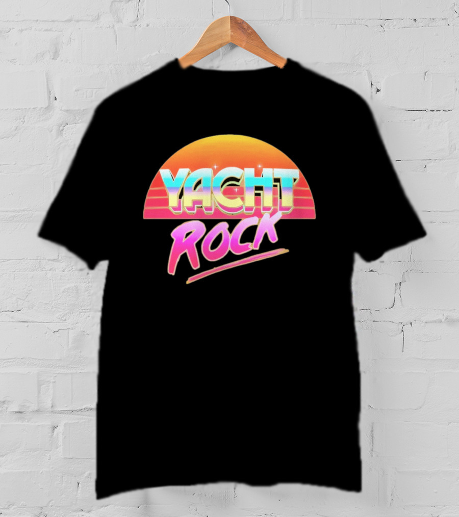 Yacht Rock Sunset Retro Vibes T-Shirt
