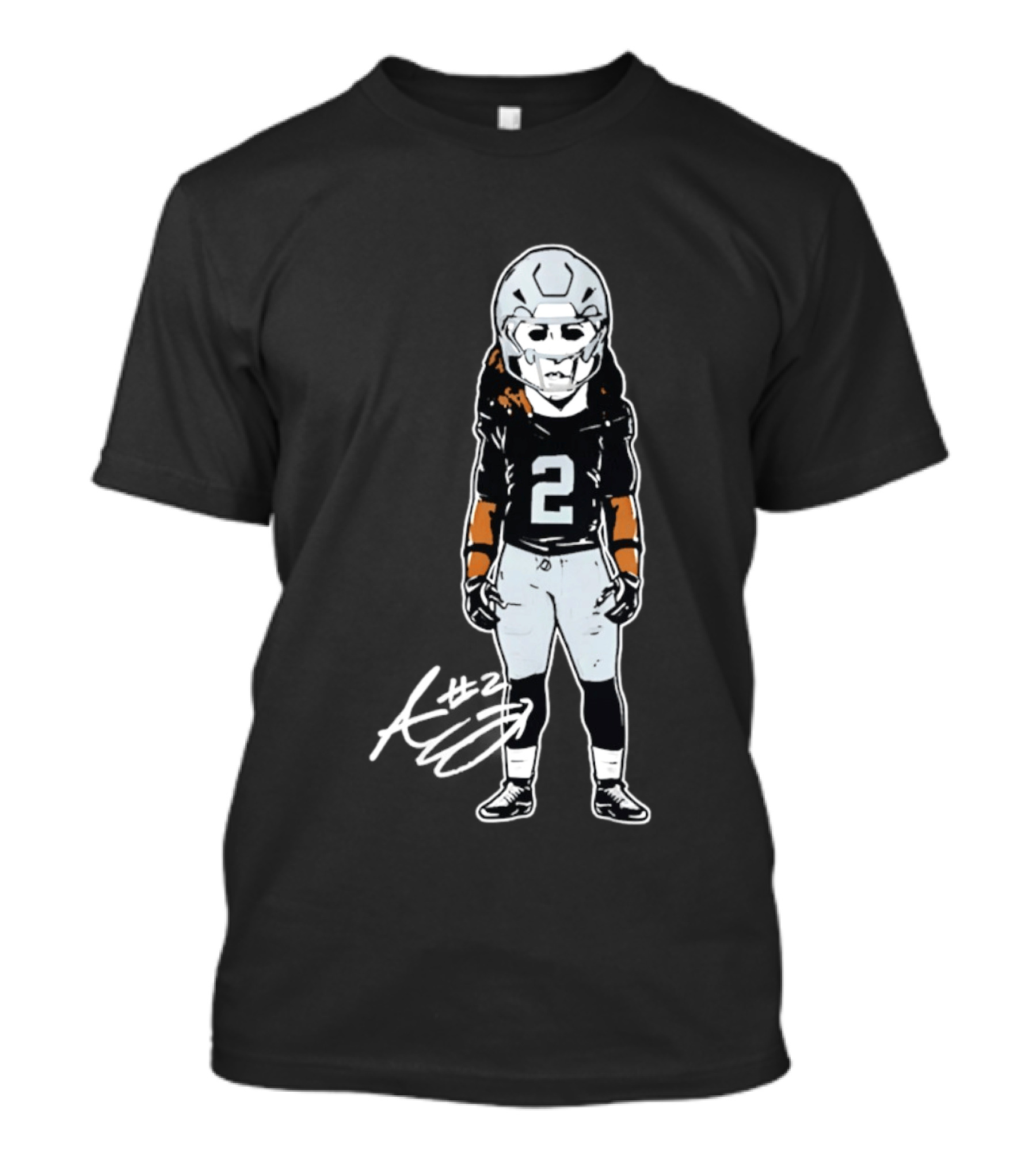 Boogeyman Ashton Jeanty Las Vegas Football Number 2 T-Shirt