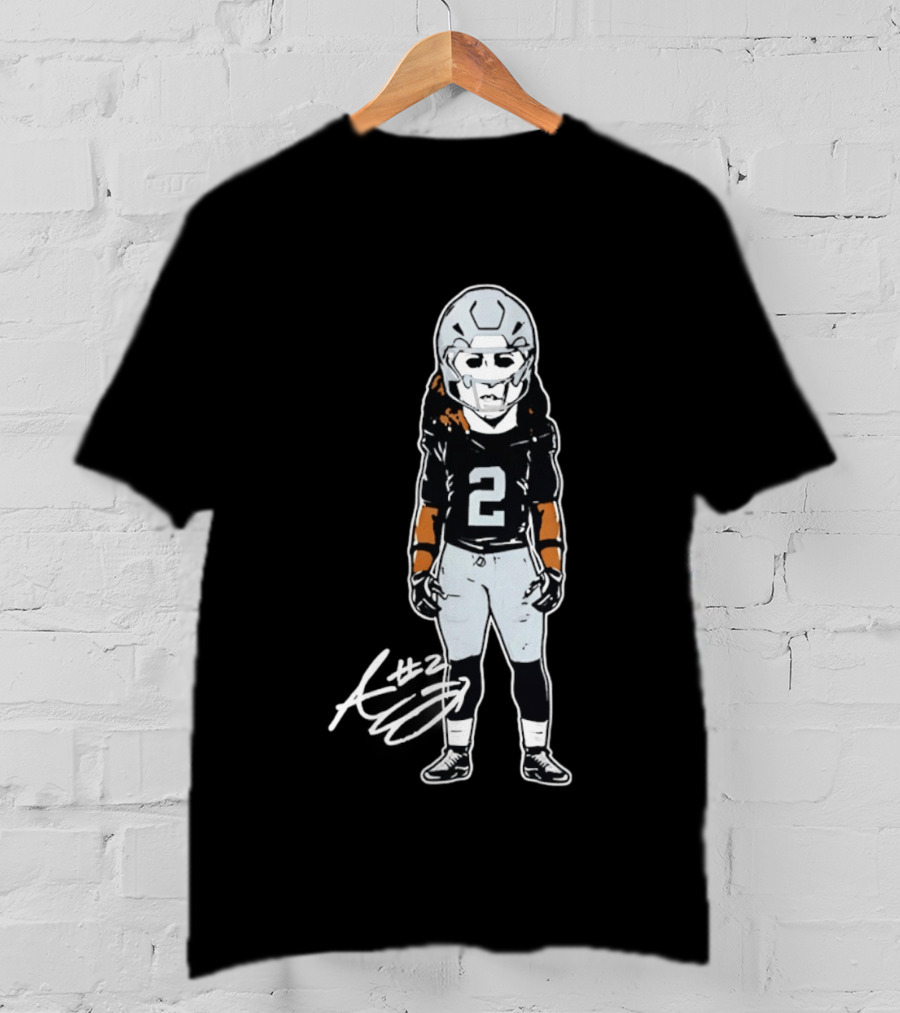 Boogeyman Ashton Jeanty Las Vegas Football Number 2 T-Shirt