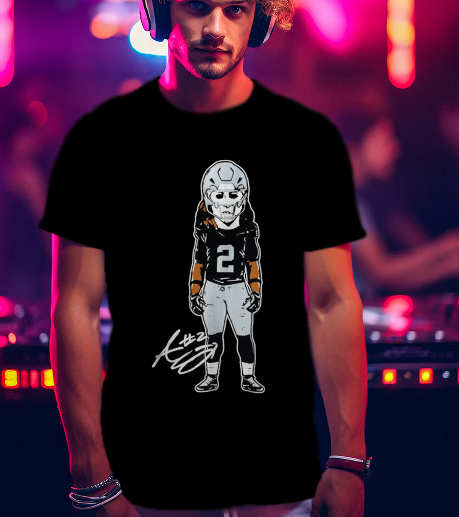 Boogeyman Ashton Jeanty Las Vegas Football Number 2 T-Shirt