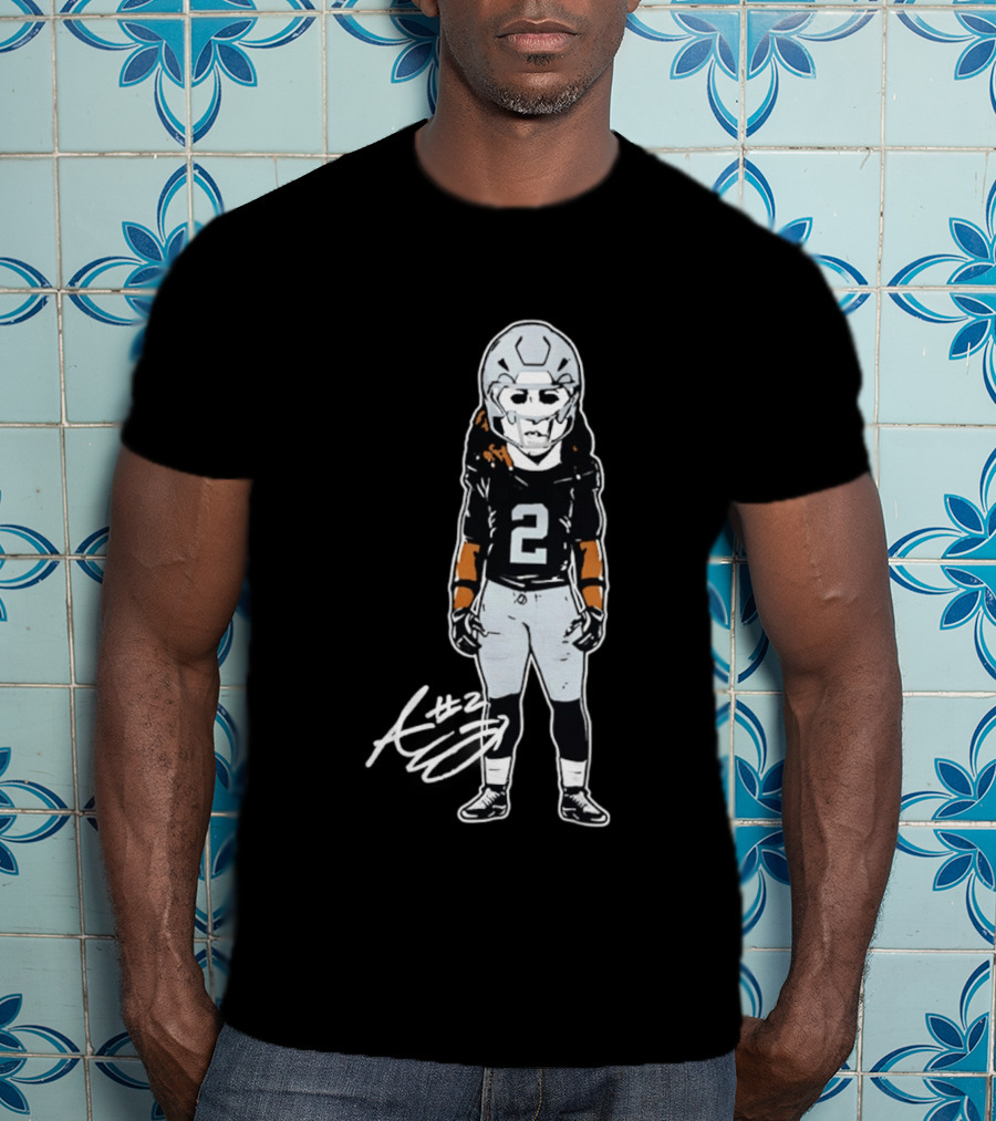 Boogeyman Ashton Jeanty Las Vegas Football Number 2 T-Shirt