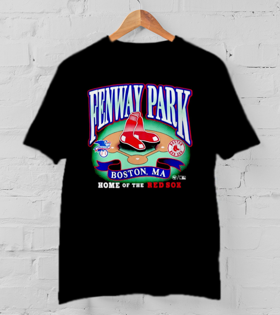 Boston Red Sox Fenway Park Boston MA Home Of The Red Sox American League 2026 T-Shirt