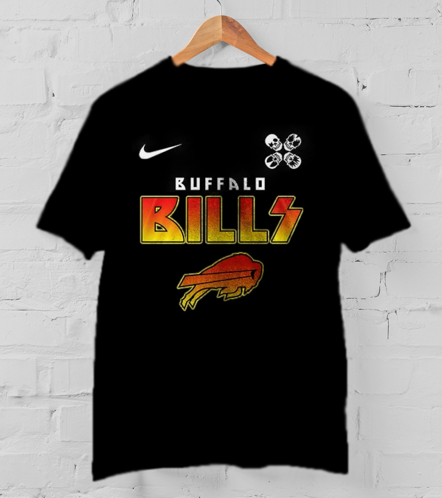 Buffalo Bills Rock And Roll All Nite Abbey Road T-Shirt