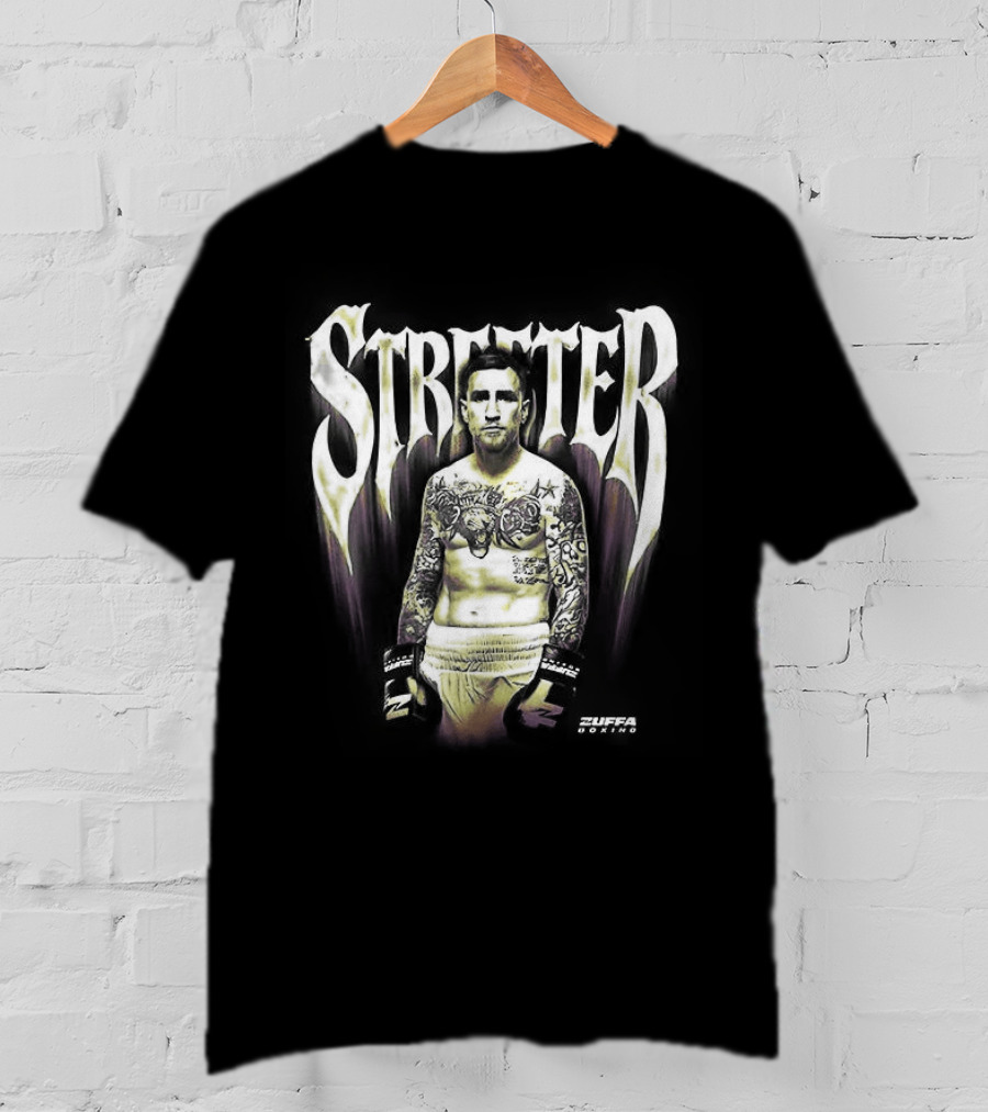 Casey Streeter Zuffa Boxing Fighter Pose Name T-Shirt