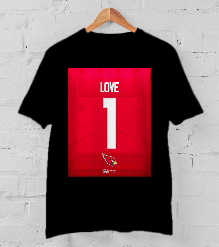 Arizona Cardinals 2026 Draft Love 1 Jersey T-Shirt