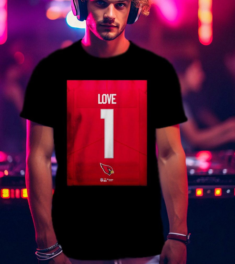 Arizona Cardinals 2026 Draft Love 1 Jersey T-Shirt