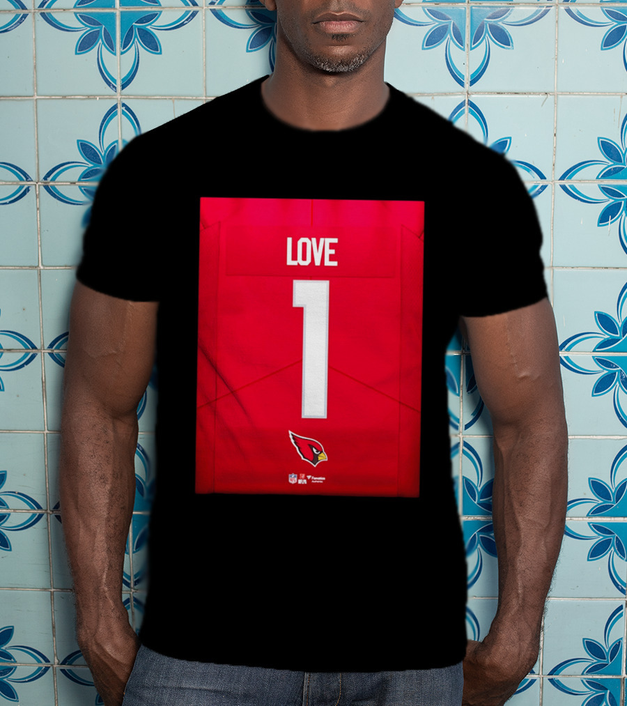 Arizona Cardinals 2026 Draft Love 1 Jersey T-Shirt