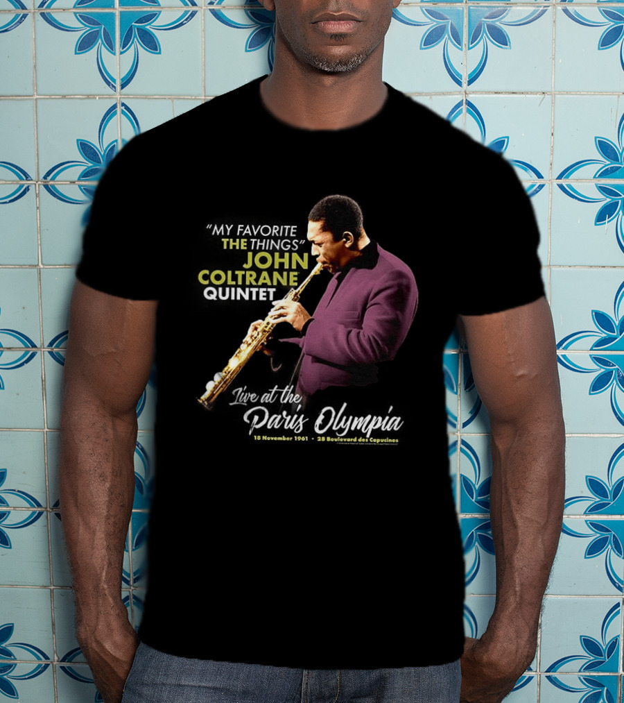 John Coltrane My Favorite Things Quintet Paris Olympia 1961 T-Shirt