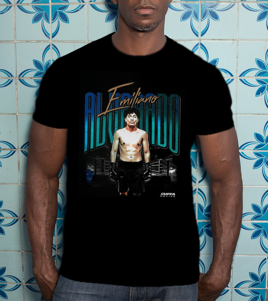 Emiliano Alvarado Zuffa Boxing Fighter Pose Arena Alvarado T-Shirt