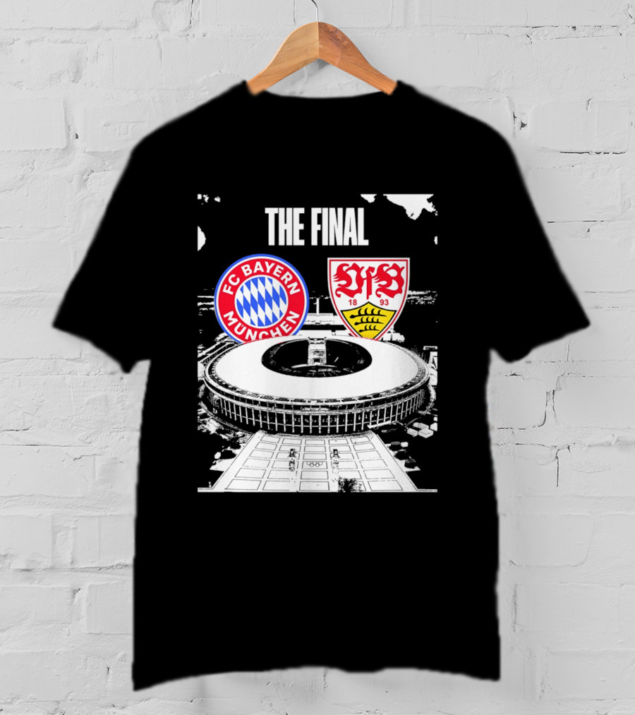 FC Bayern München Vs VfB Stuttgart The Final DFB Pokal 2026 T-Shirt