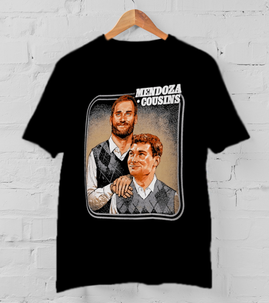 Mendoza Cousins Duo Sweater Vest Pairing T-Shirt