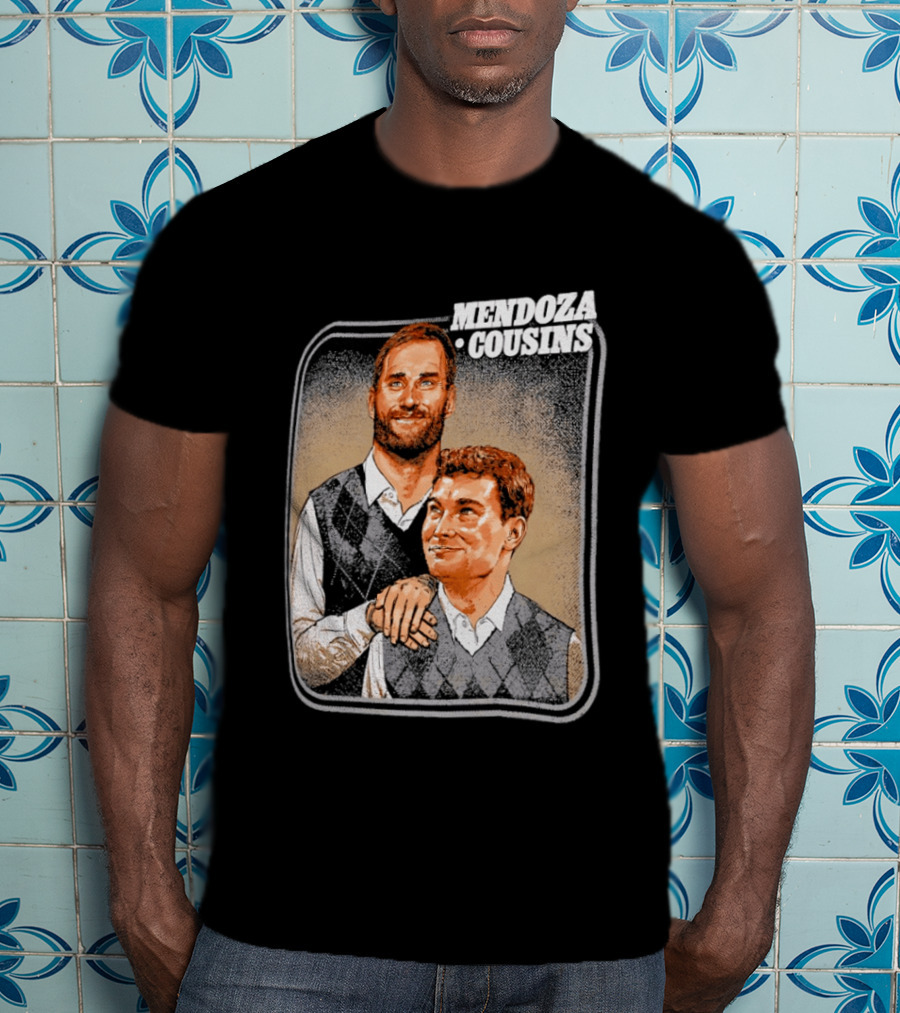 Mendoza Cousins Duo Sweater Vest Pairing T-Shirt