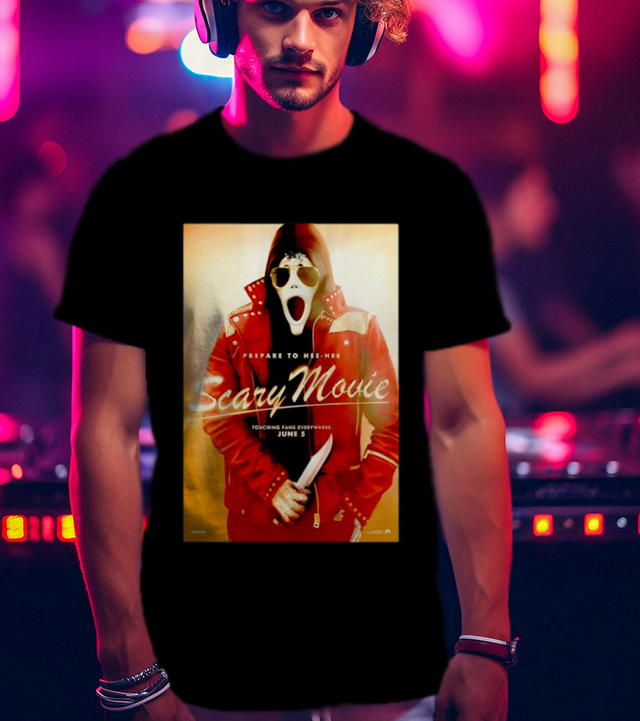 Scary Movie Prepare To Hee Hee Touching Fans Everywhere June 5 Michael T-Shirt