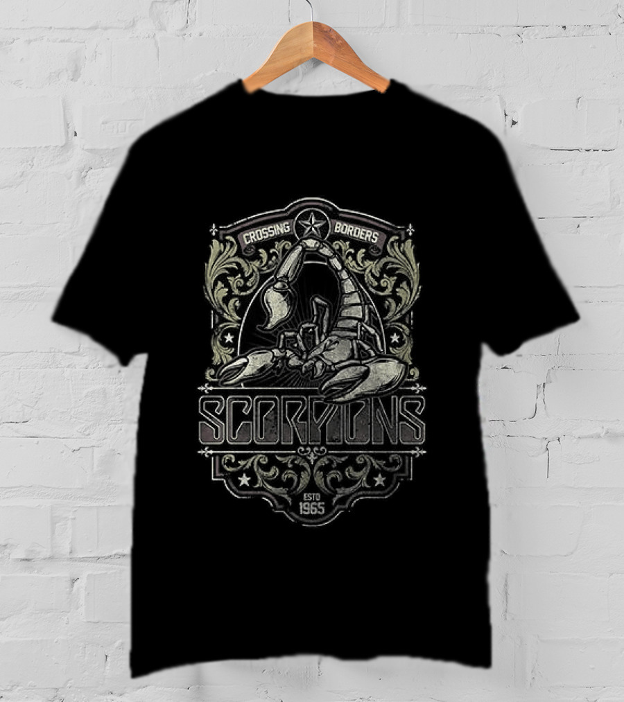Scorpions Crossing Borders Wind Of Change Album T-Shirt