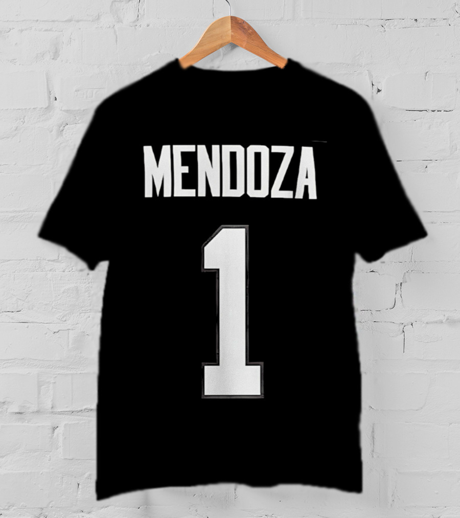 Las Vegas Raiders Fernando Mendoza Number 1 Jersey T-Shirt