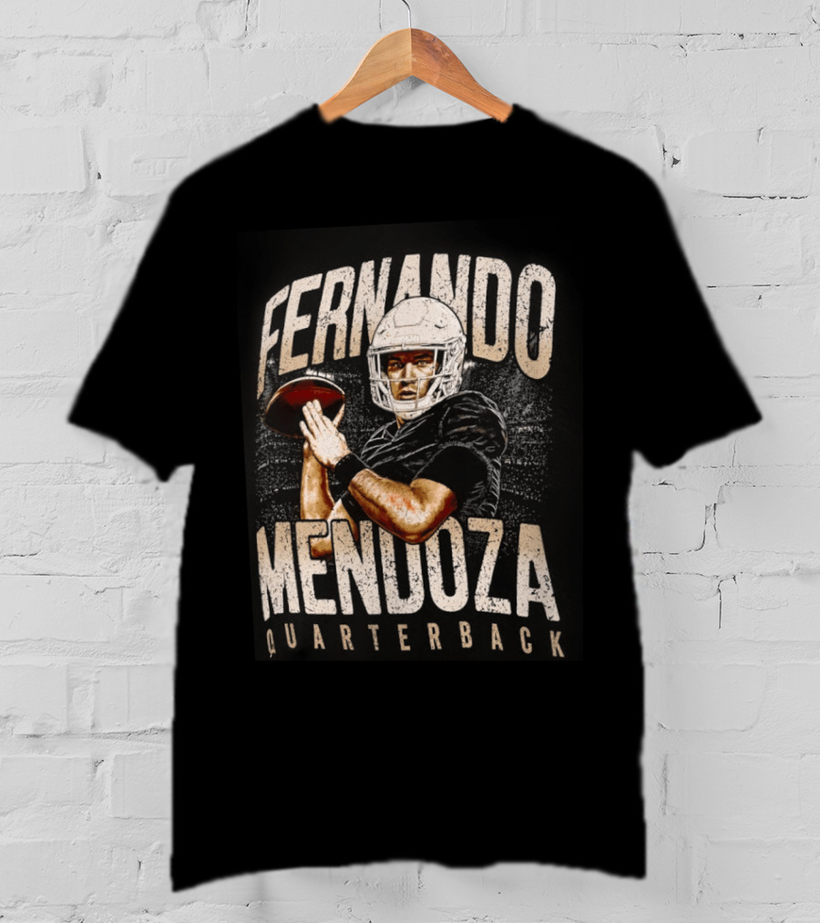Fernando Mendoza Las Vegas Raiders Quarterback 2026 Draft T-Shirt