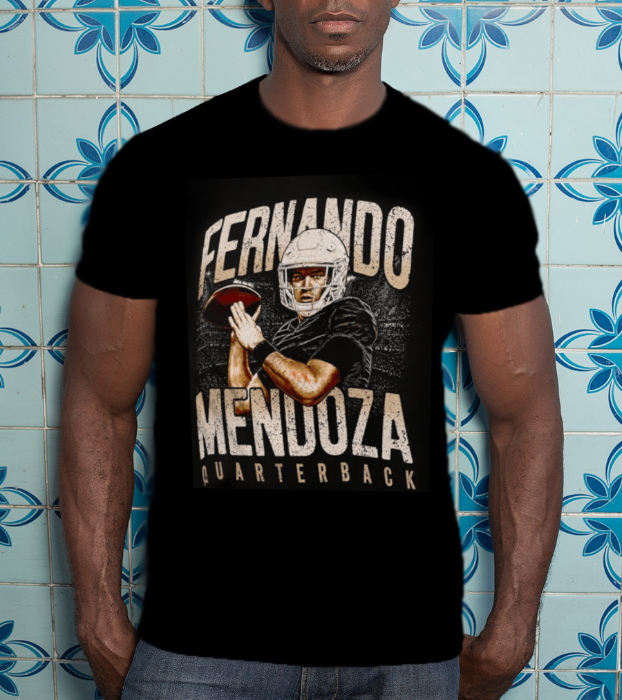 Fernando Mendoza Las Vegas Raiders Quarterback 2026 Draft T-Shirt