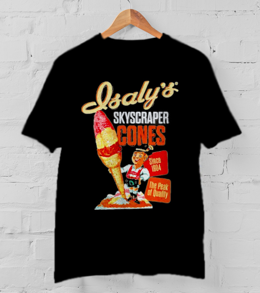 Isaly's Skyscraper Cones Since 1904 The Peak Of T-Shirt