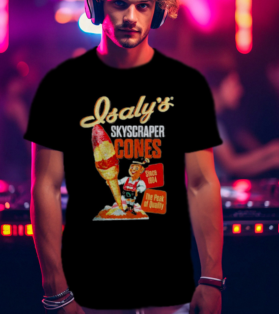 Isaly's Skyscraper Cones Since 1904 The Peak Of T-Shirt