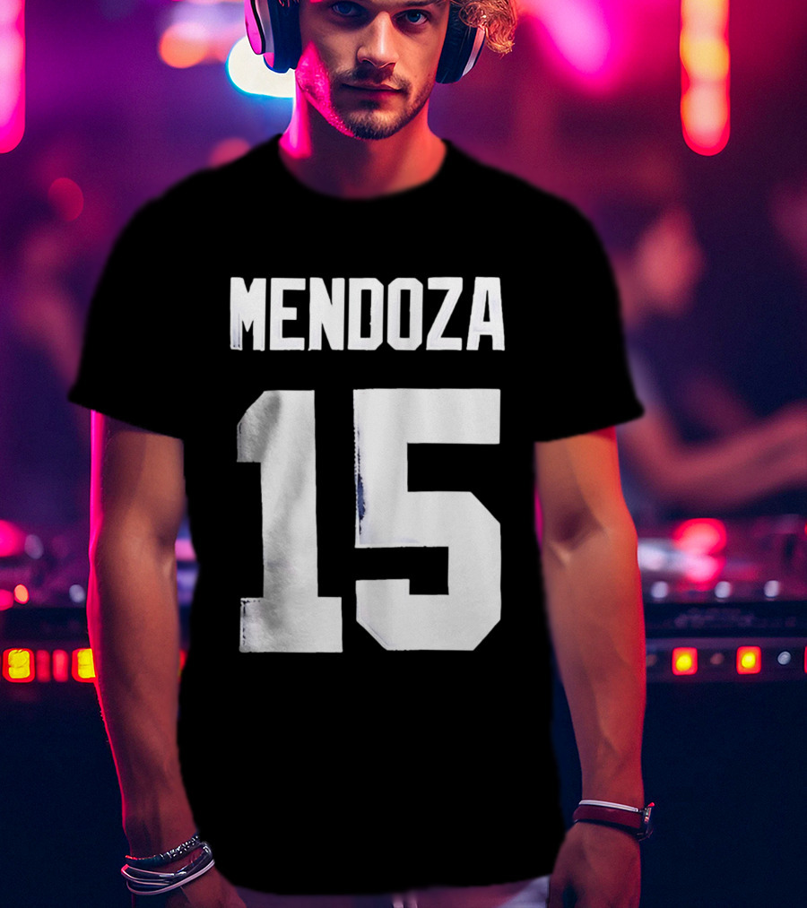 Mendoza 15 Las Vegas Raiders T-Shirt