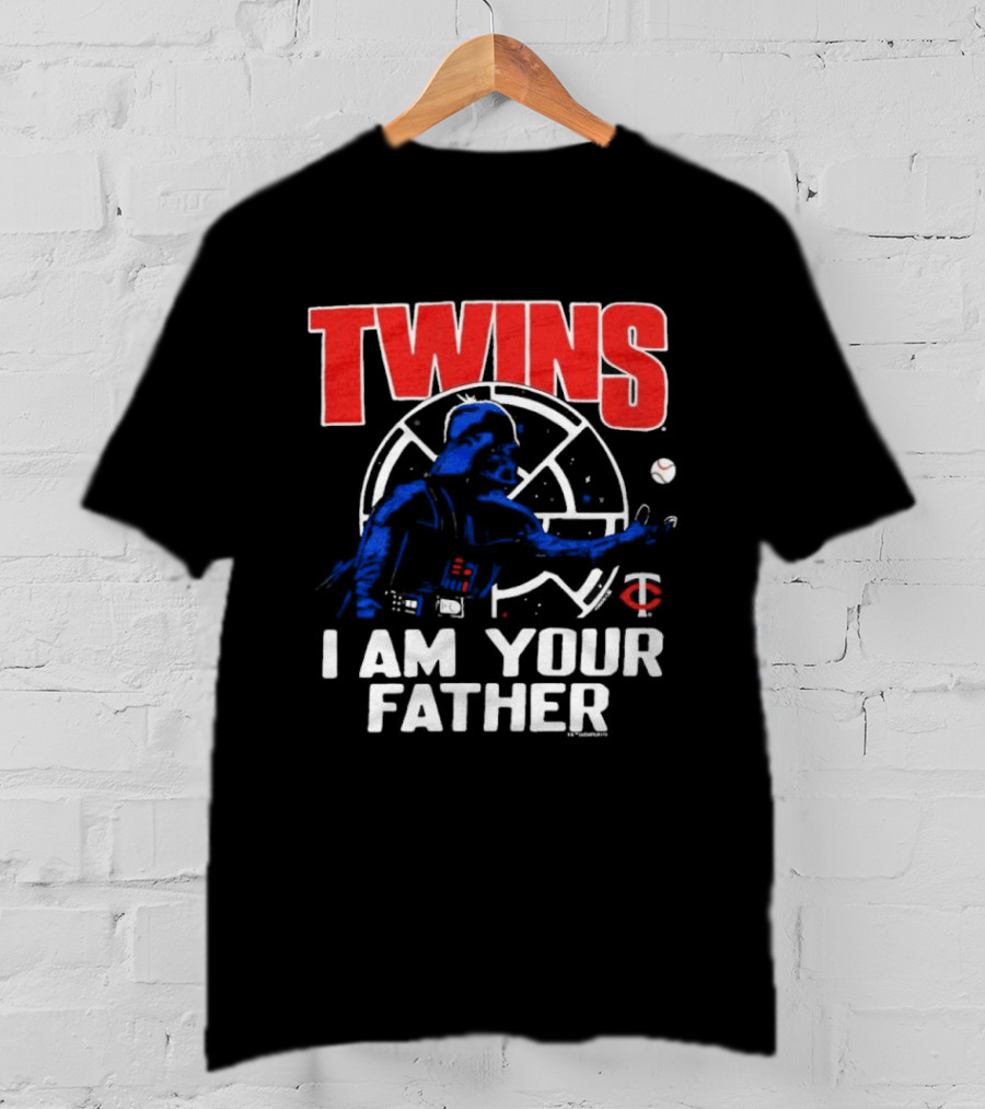 Star Wars Twins I Am Your Father Baseball T-Shirt