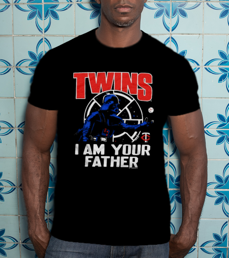 Star Wars Twins I Am Your Father Baseball T-Shirt