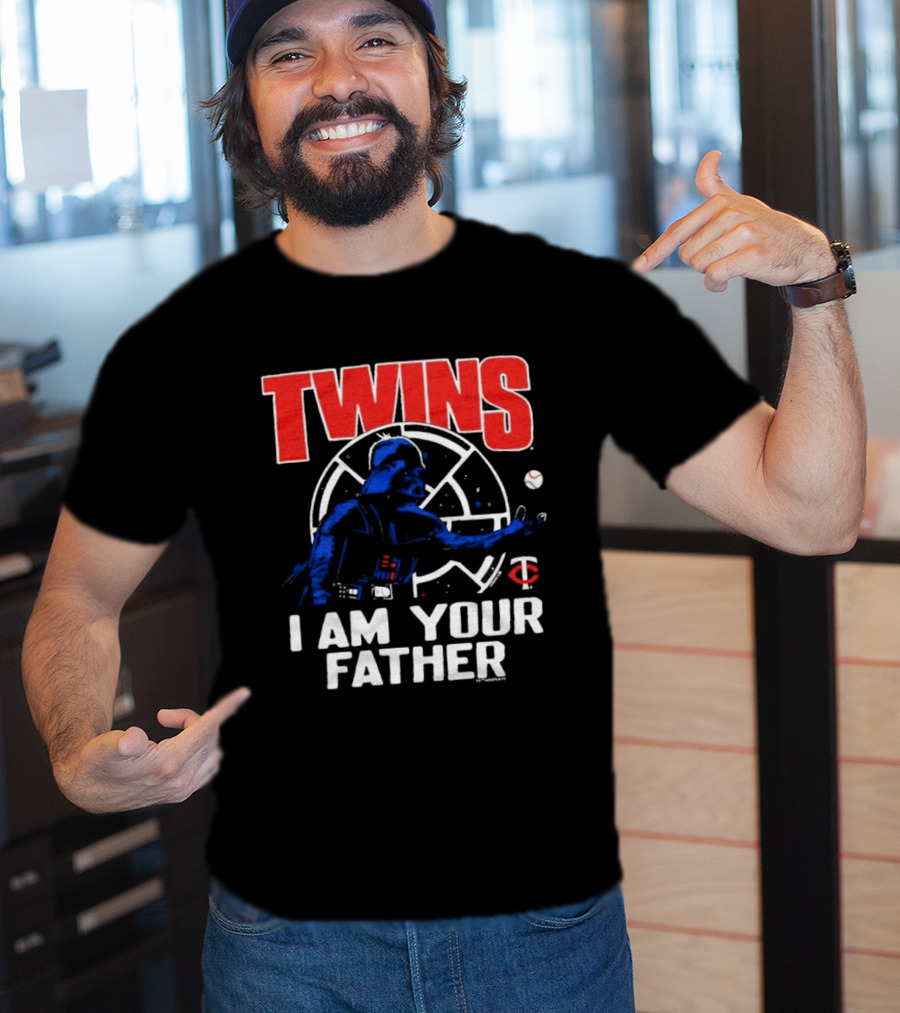 Star Wars Twins I Am Your Father Baseball T-Shirt