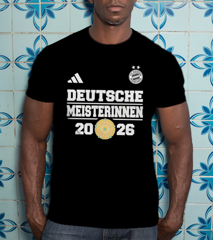 FC Bayern Munich Deutsche Meisterinnen 2026 T-Shirt