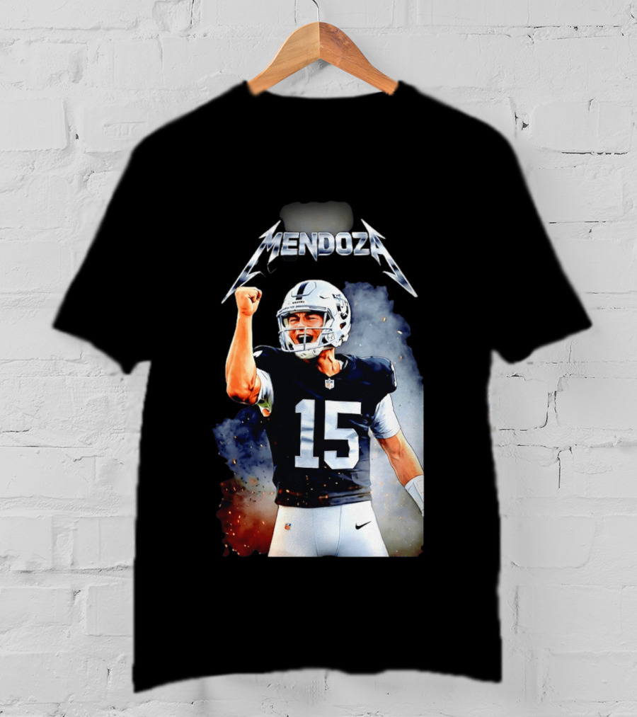 Mendoza Las Vegas Raiders 2026 Draft Fan Gear T-Shirt